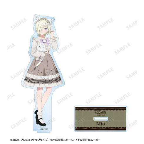 "Love Live! Nijigasaki High School School Idol Club" Original Illustration: Mia Taylor "Music Note Lolita" Ver. BIG Acrylic Stand