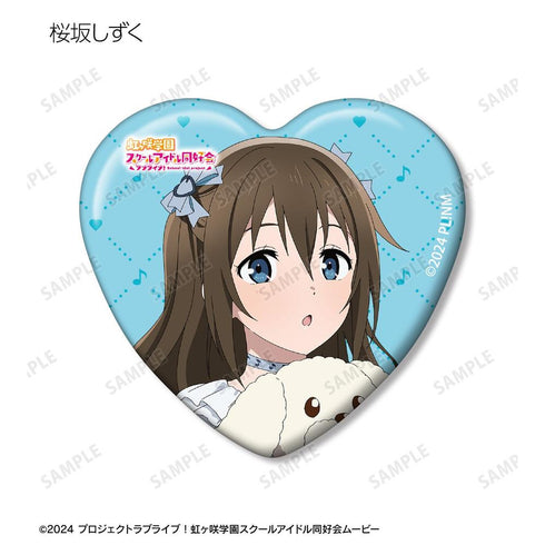 『ラブライブ!虹ヶ咲学園スクールアイドル同好会』描き下ろし 音符ロリータver. トレーディングハート型缶バッジ(単位/BOX)