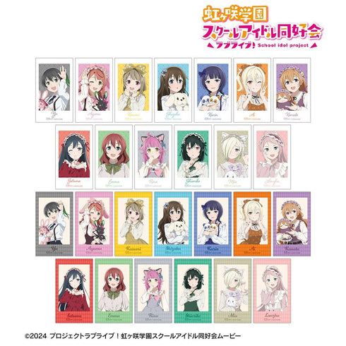 『ラブライブ!虹ヶ咲学園スクールアイドル同好会』描き下ろし 音符ロリータver. トレーディングAni-Frame(単位/BOX)