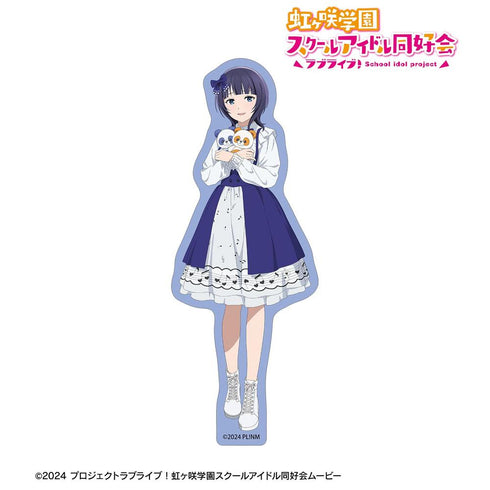 『ラブライブ!虹ヶ咲学園スクールアイドル同好会』描き下ろし 朝香果林 音符ロリータver. ダイカットステッカー