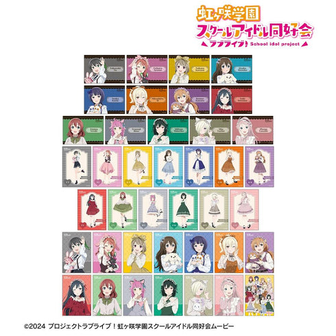 "Love Live! Nijigasaki Academy School Idol Club" Original Art: Music Note Lolita Ver. Trading Bromides (Sold by the box)