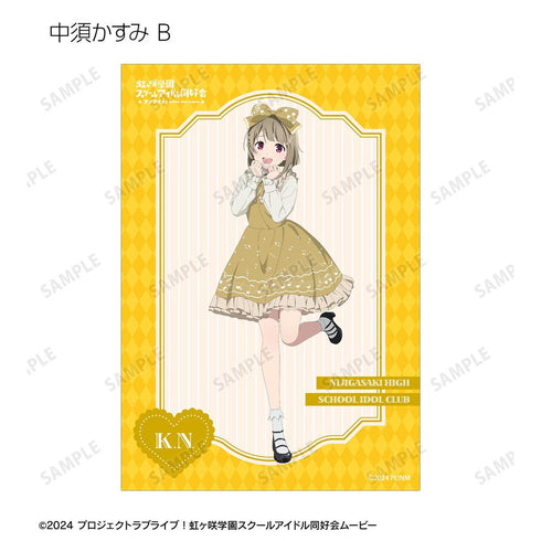 "Love Live! Nijigasaki Academy School Idol Club" Original Art: Music Note Lolita Ver. Trading Bromides (Sold by the box)