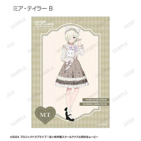 "Love Live! Nijigasaki Academy School Idol Club" Original Art: Music Note Lolita Ver. Trading Bromides (Sold by the box)