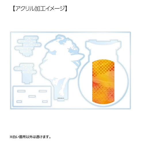 『モノノ怪 第三章 蛇神』薬売り アクリルジオラマスタンド