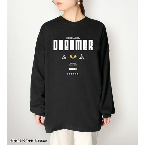 『アークナイツ』ドロシー ショッピングver. 着用BIGシルエットロングTシャツユニセックス