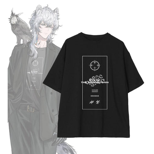 『アークナイツ』凛御シルバーアッシュ ショッピングver. 着用BIGシルエットTシャツユニセックス