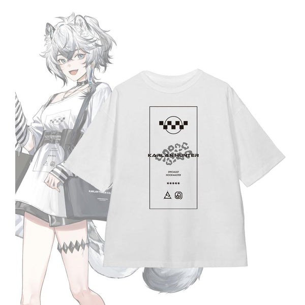 『アークナイツ』クリフハート ショッピングver. 着用BIGシルエットTシャツユニセックス