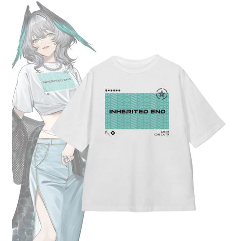 『アークナイツ』ホルハイヤ ショッピングver. 着用BIGシルエットTシャツユニセックス