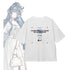 『アークナイツ』溯光アステジーニ ショッピングver. 着用BIGシルエットTシャツユニセックス