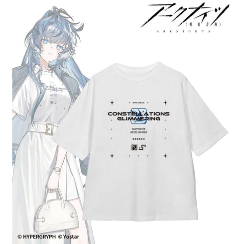 『アークナイツ』溯光アステジーニ ショッピングver. 着用BIGシルエットTシャツユニセックス