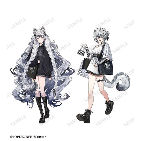 『アークナイツ』聖聆プラマニクス&クリフハート ショッピングver. 着用クラフトリングショルダーバッグ