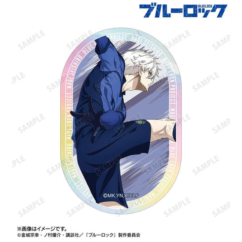 『ブルーロック』描き下ろし 凪 誠士郎 戦う背中×雨ver. オーロラステッカー