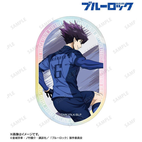 "Blue Lock" Original Illustration: Tabito Karasu – Fighting Back × Rain Ver. Aurora Sticker
