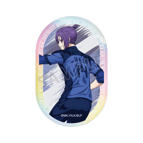 "Blue Lock" Original Illustration: Reo Mikage – Fighting Back × Rain Ver. Aurora Sticker