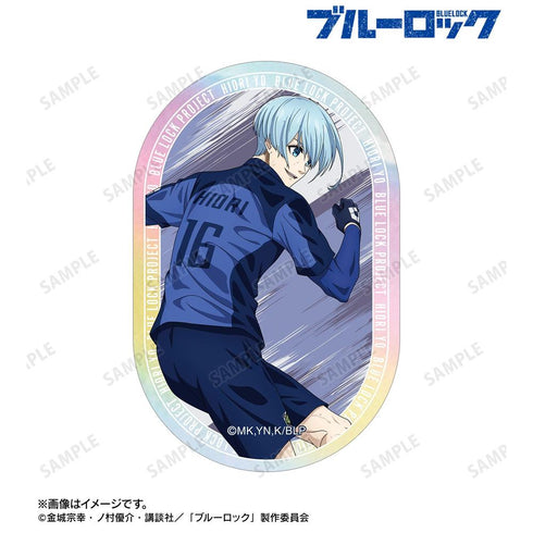 『ブルーロック』描き下ろし 氷織 羊 戦う背中×雨ver. オーロラステッカー
