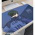 "Blue Lock" Original Illustration: Rin Itoshi – Fighting Back View × Rain Ver. Multi-Purpose Desk Mat