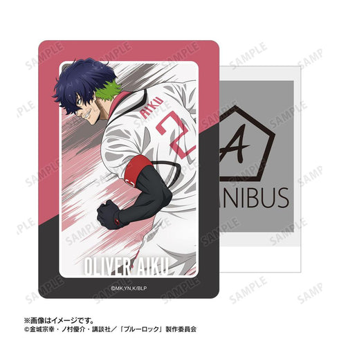 《藍鎖》全新繪製 奧利瓦・愛空 奮戰背影×雨天版 B8硬殼盒