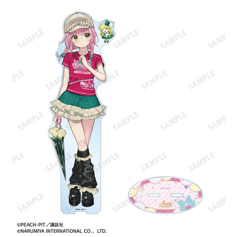 『しゅごキャラ!』ナルミヤキャラクターズコラボ チェリ子さんイラスト 日奈森 あむ mezzo piano 特大アクリルスタンド