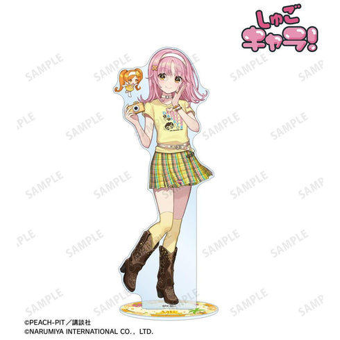 『しゅごキャラ!』ナルミヤキャラクターズコラボ チェリ子さんイラスト 日奈森 あむ DAISY LOVERS 特大アクリルスタンド