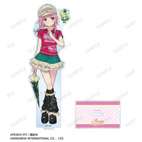 『しゅごキャラ!』ナルミヤキャラクターズコラボ チェリ子さんイラスト 日奈森 あむ mezzo piano BIGアクリルスタンド
