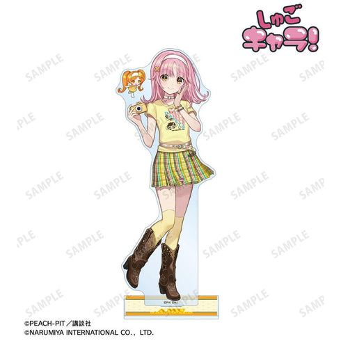 『しゅごキャラ!』ナルミヤキャラクターズコラボ チェリ子さんイラスト 日奈森 あむ DAISY LOVERS BIGアクリルスタンド