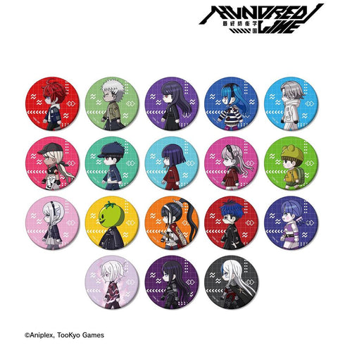 『HUNDRED LINE -最終防衛学園-』トレーディング ちびとこ マット缶バッジ(単位/BOX)
