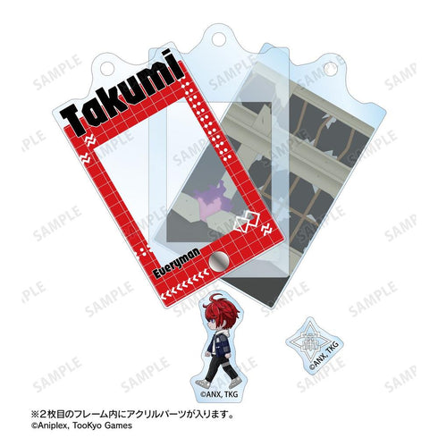 『HUNDRED LINE -最終防衛学園-』トレーディング ちびとこ パーツ付きフレームアクリルチャーム ver.A(単位/BOX)