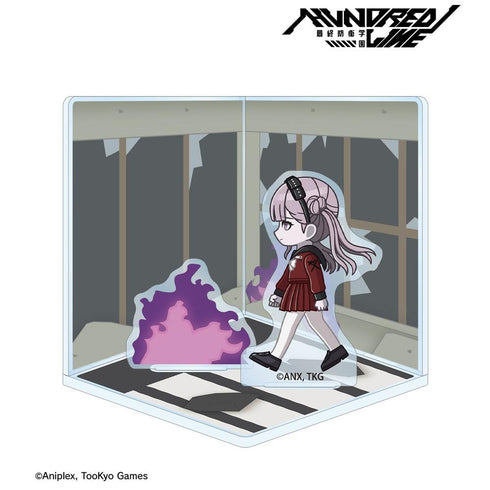 『HUNDRED LINE -最終防衛学園-』九十九過子 ちびとこ キューブ型ジオラマ風アクリルスタンド