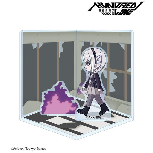 『HUNDRED LINE -最終防衛学園-』霧藤希 ちびとこ キューブ型ジオラマ風アクリルスタンド