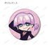 『New PANTY & STOCKING with GARTERBELT』描き下ろし ブラックドレスver. トレーディンググリッター缶バッジ(単位/BOX)