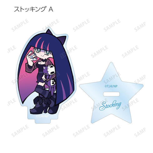『New PANTY & STOCKING with GARTERBELT』描き下ろし ブラックドレスver. トレーディングアクリルスタンド(単位/BOX)