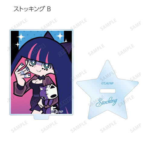 『New PANTY & STOCKING with GARTERBELT』描き下ろし ブラックドレスver. トレーディングアクリルスタンド(単位/BOX)