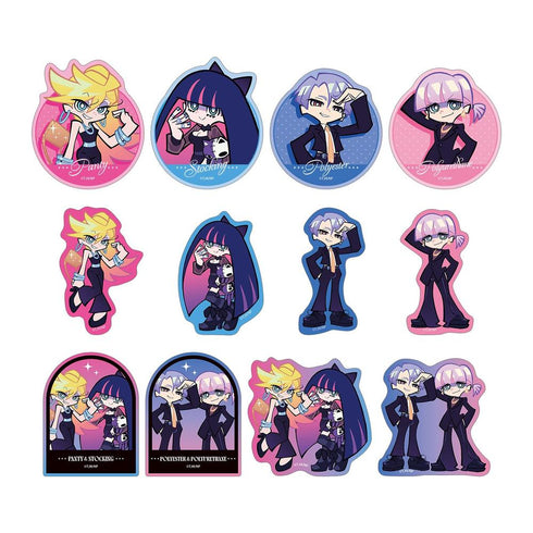 『New PANTY & STOCKING with GARTERBELT』描き下ろし ブラックドレスver. トレーディングダイカットステッカー(単位/BOX)