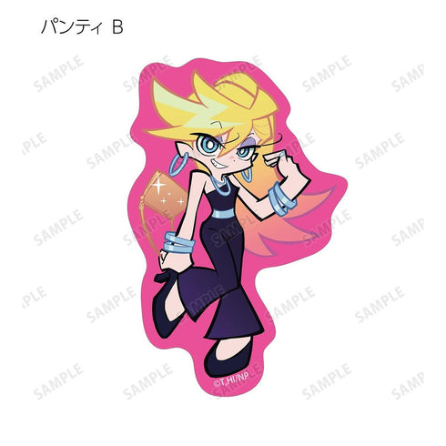 『New PANTY & STOCKING with GARTERBELT』描き下ろし ブラックドレスver. トレーディングダイカットステッカー(単位/BOX)