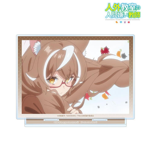 《非人教室里讨厌人类的老师》尾尾守一咲 场景照BIG亚克力立牌