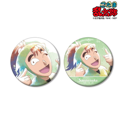《忍者乱太郎》次屋三之助 Ani-Art aqua label 第3弹 徽章2枚套装