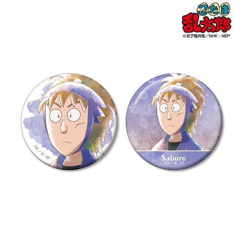 《忍者乱太郎》鉢屋三郎 Ani-Art aqua label 第3弹 徽章2枚套装