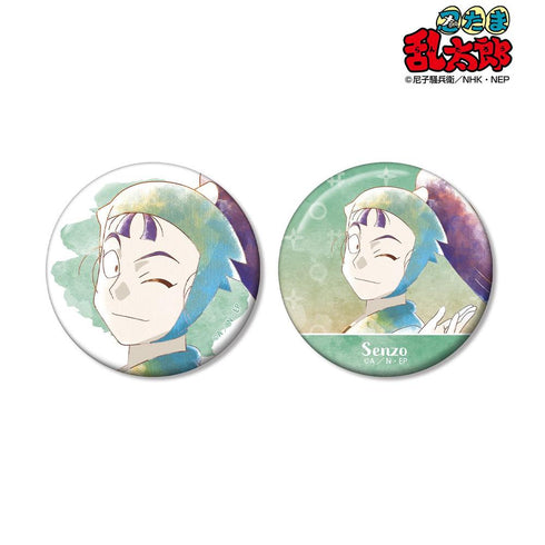 《忍者乱太郎》立花仙藏 Ani-Art aqua label 第3弹 徽章2枚套装