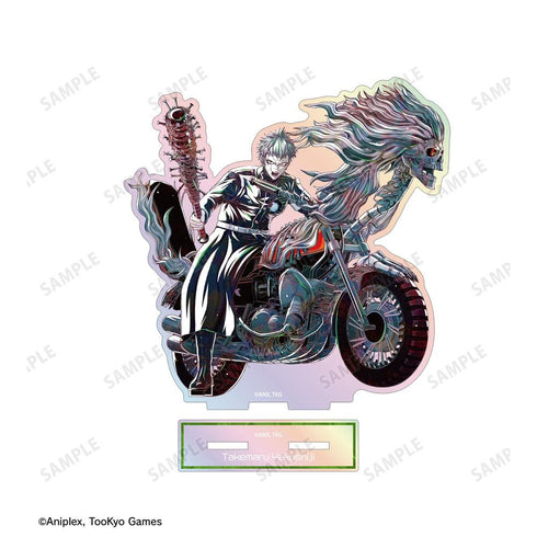 "HUNDRED LINE -Final Defense Academy-" Takemaru Yakushiji Ani-Art Aurora Acrylic Stand