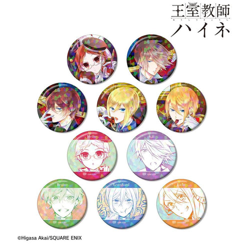 『王室教師ハイネ』トレーディングホログラム缶バッジ(単位/BOX)