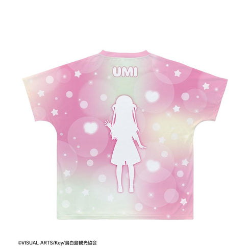 『Summer Pockets』加藤うみ Ani-Art KAWAII label フルグラフィックTシャツユニセックス
