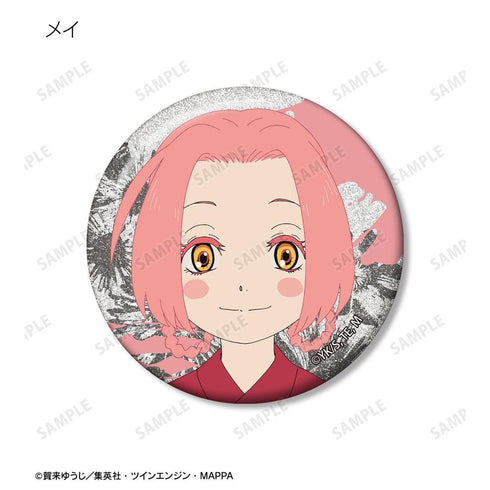 "Jigokuraku" Trading Glitter Pin Badge Ver. A (Sold by the box)