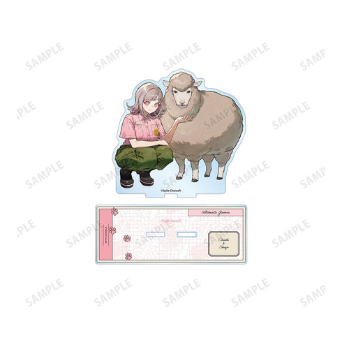 "Danganronpa Series" — Illustrated by Tsubata Nozaki: Chiaki Nanami (Zookeeper Ver.) Extra-Large Acrylic Stand