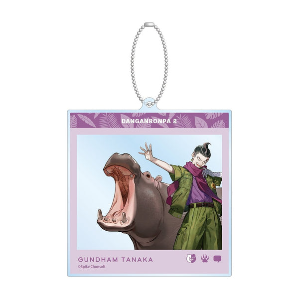 "Danganronpa Series" — Illustrated by Tsubata Nozaki: Tanaka Ganjamu (Zookeeper Ver.) — Social Media-Style BIG Acrylic Keychain