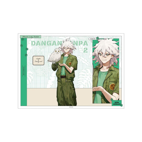 『ダンガンロンパシリーズ』野崎つばたさんイラスト 狛枝凪斗 飼育係ver. A3マット加工ポスター