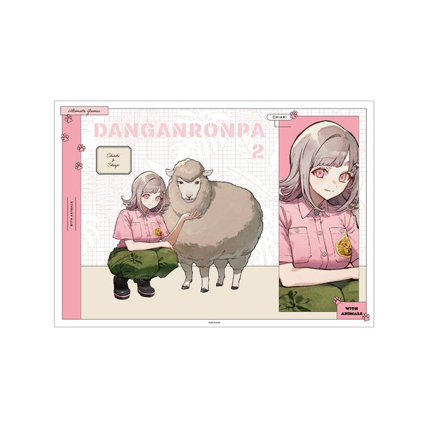 『ダンガンロンパシリーズ』野崎つばたさんイラスト 七海千秋 飼育係ver. A3マット加工ポスター