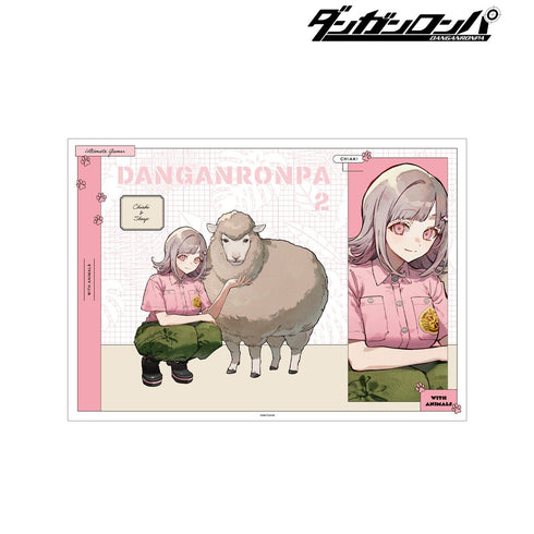 『ダンガンロンパシリーズ』野崎つばたさんイラスト 七海千秋 飼育係ver. A3マット加工ポスター