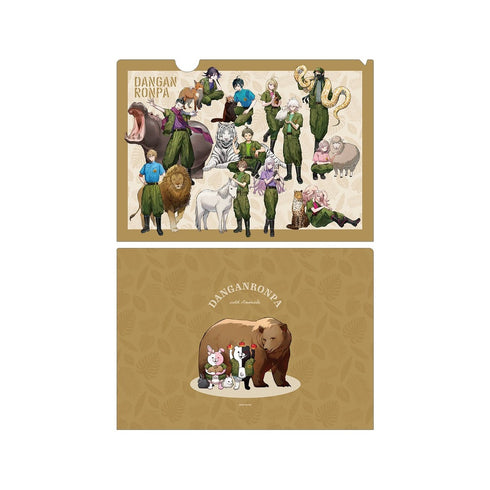 "Danganronpa Series" Clear File Featuring Illustrations by Tsubata Nozaki: Group "Caretaker" Version