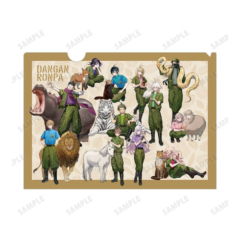 "Danganronpa Series" Clear File Featuring Illustrations by Tsubata Nozaki: Group "Caretaker" Version