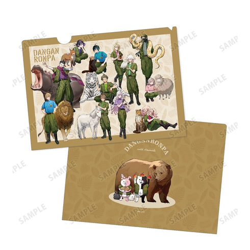 "Danganronpa Series" Clear File Featuring Illustrations by Tsubata Nozaki: Group "Caretaker" Version
